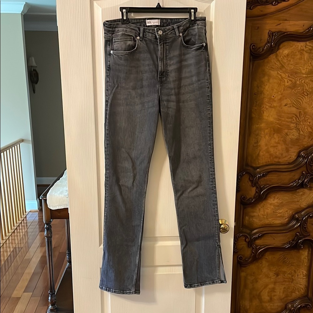 Ladies  Gray Jeans